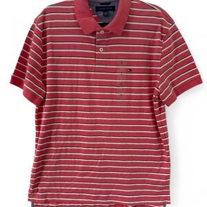 Tommy Hilfiger Men's Stripe Polo Shirt